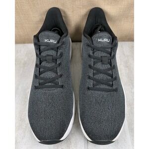 Kuru Flex Via Mens Sz 13M Black Gray White Athletic Running Shoes Sneakers *Flaw